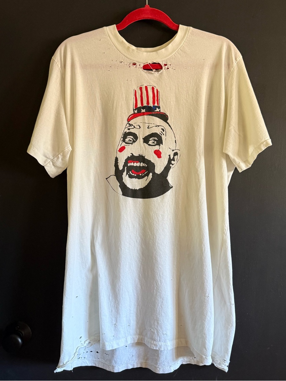 Men graphic tee local boogeyman brand XXL captain spaulding clown